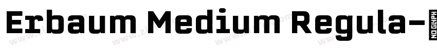Erbaum Medium Regula字体转换